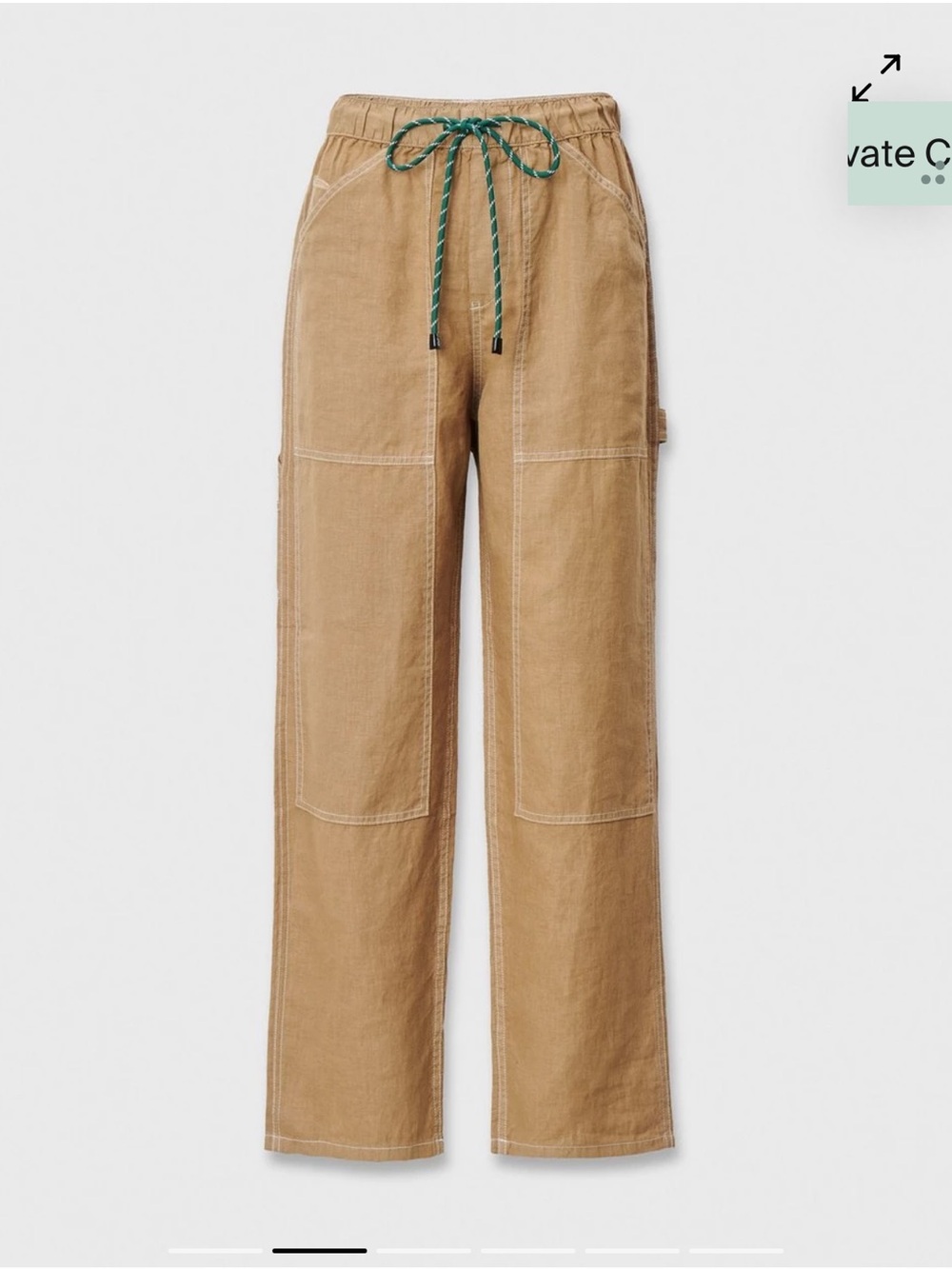 rag & bone Atlas linen pant - Picture 5 of 7
